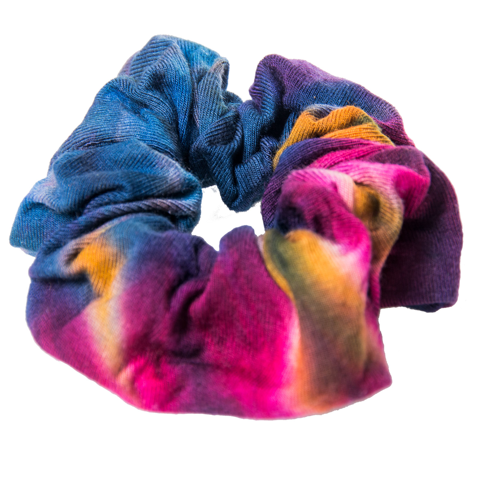 Colourful Hairband Goa Tie Dye Batik Hippie Hair Elastic Band By
