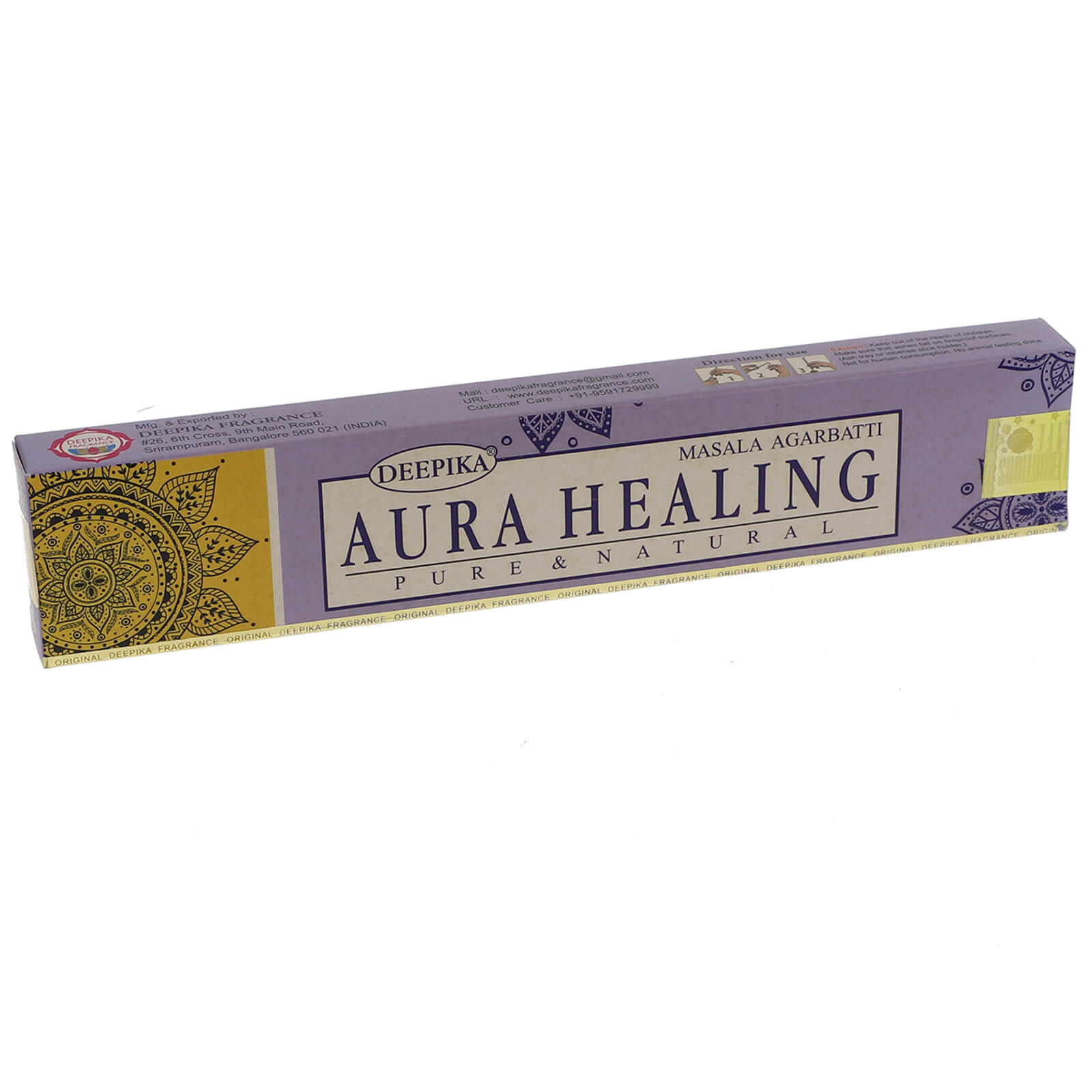 Kunst Und Magie Deepika Masala Aura Healing Räucherstäbchen