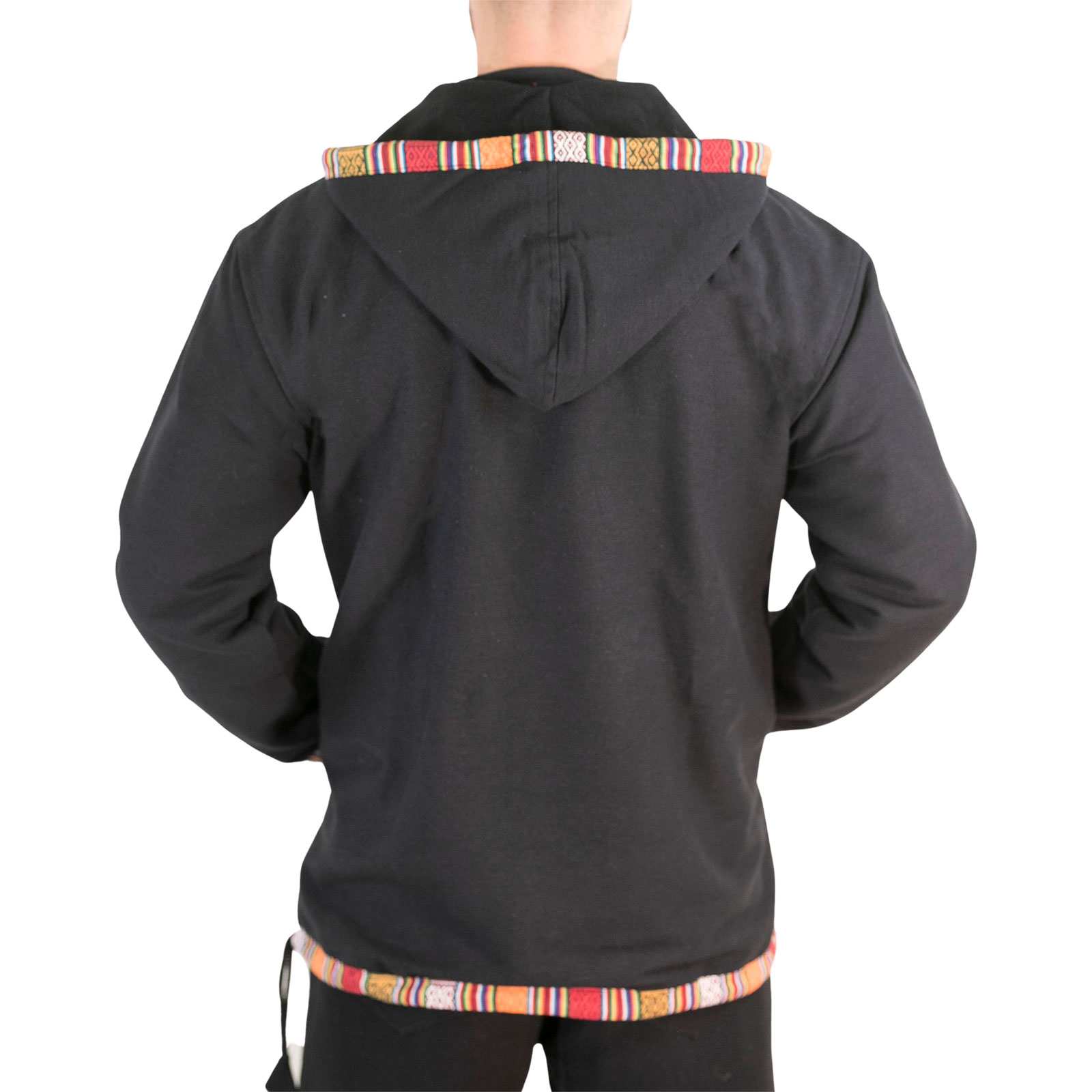 Baumwolle GHERI Einzel Serape Mantel Hippie Gypsy Mantas Nepalesisch Poncho