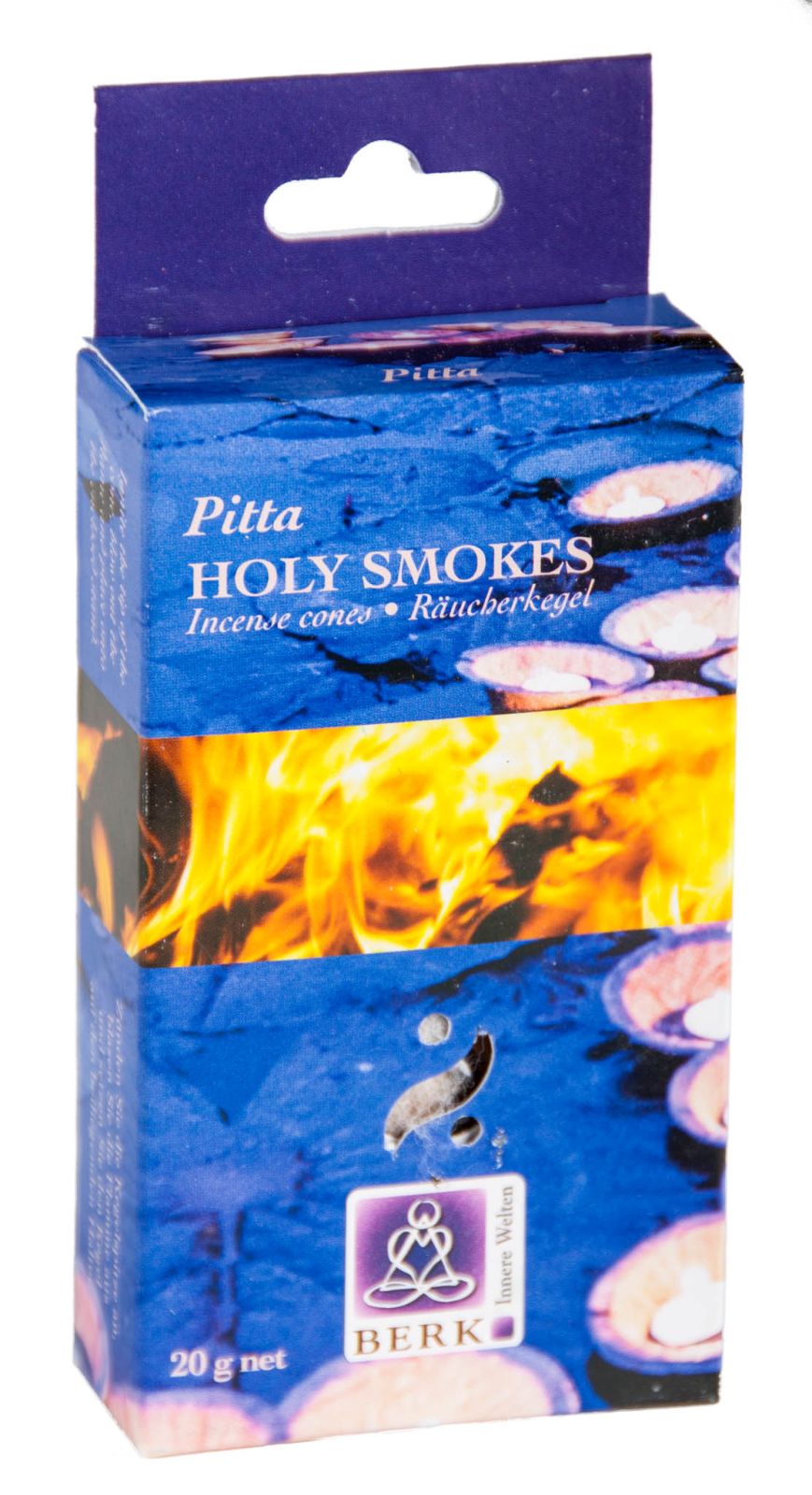 Kunst Und Magie Pitta (Feuer) - Ayurvedische Räucherkegel Holy Smokes