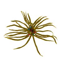 KUNST UND MAGIE Filz Haargummi Dreads Haarschmuck Rasta scrounchi Xl Beige