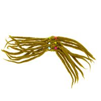 KUNST UND MAGIE Filz Haargummi Dreads Haarschmuck Rasta scrounchi Xl Beige
