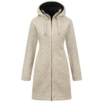 Oversize Jacke Damen Winter - Plüsch Mantel Mit Kapuze