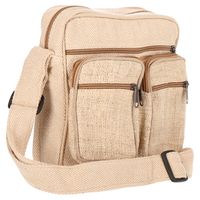 Hanf Schultertasche Umhängetasche Tasche Messenger Bag Nachhaltig Fair Hanf