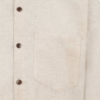 Kunst und Magie Herren Hanf -Fischerhemd Freizeit Hemd bequemer Schnitt Nachhaltig Fair Sommerhemd