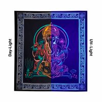 Kunst und Magie Wall Hanging The Mandala Buddha  79 x 53 inches