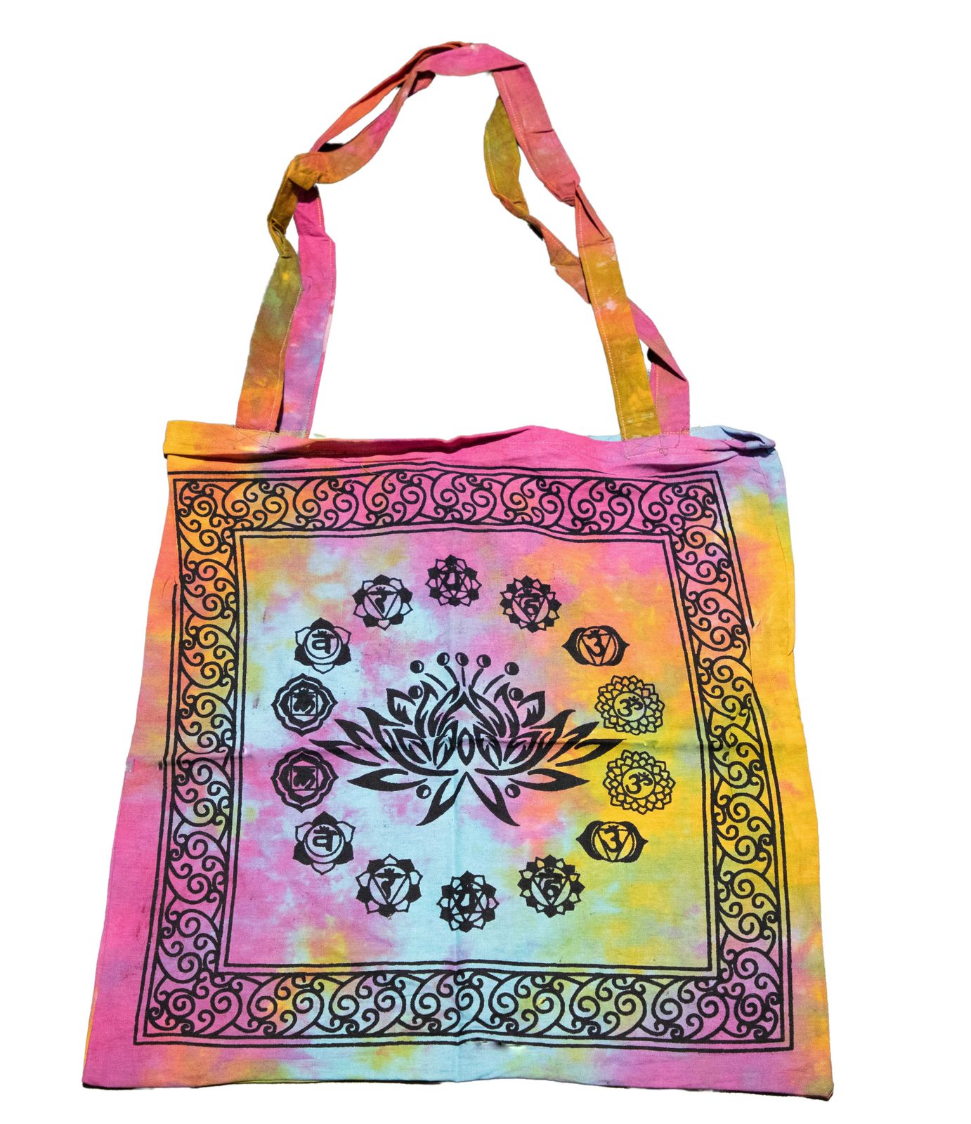 Kunst Und Magie Chakra Beutel Tasche Baumwoll Beutel Schultertasche Umhängetasche Einkaufstasche Bohemian