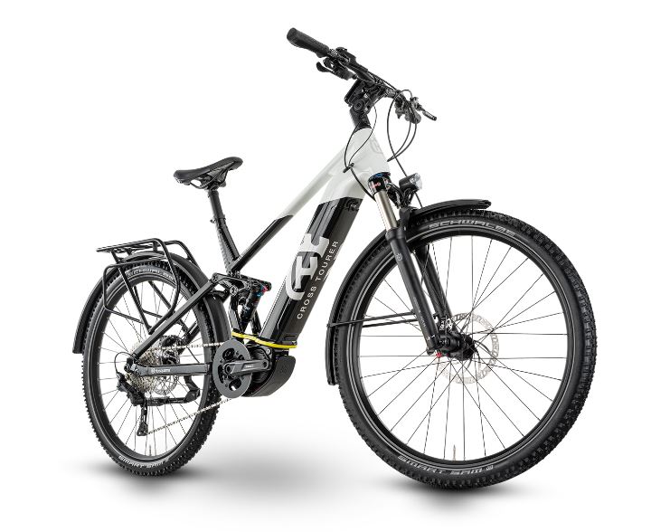  Husqvarna Cross Tourer CT4 MY22/23 unisex Touring E-Bike in weiss/schwarz bei Hansen-Gartentechnik in Heide.