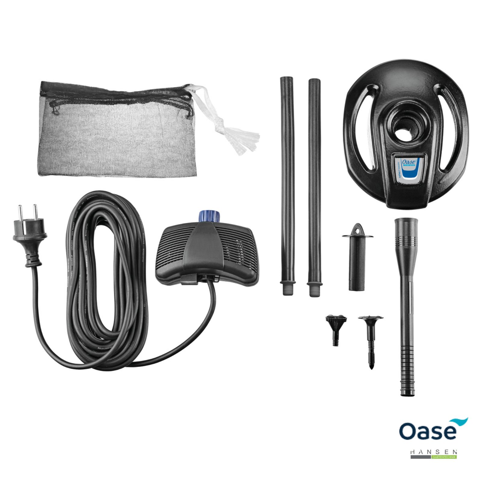 Abbildung zeigt freigestelltes Produktbild zum Lieferumfang zu OASE Eisfreihalter IceFree 4 Seasons