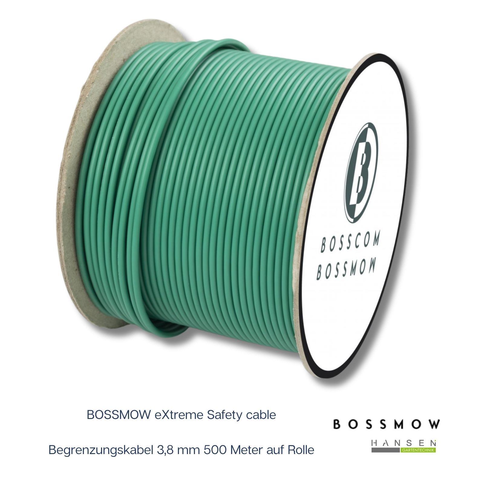 Abbildung zeigt freigestelltes Produktbild zu Bossmow by Bosscom Extreme Safety 3,8mm | 500m Abbildung zeigt freigestelltes Produktbild zu Bossmow by Bosscom Extreme Safety 3,8mm | 500m