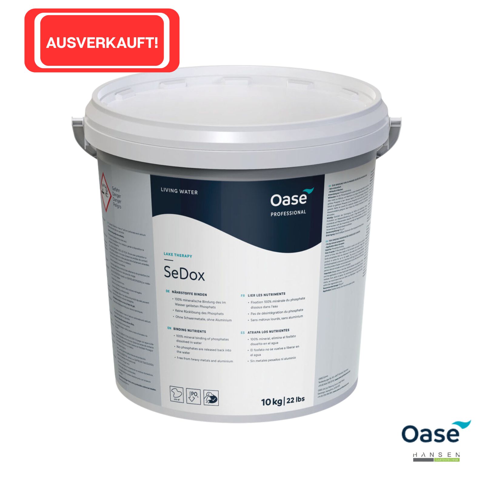 OASE SeDox Wasseraufbereitung Wasserstabilisierung