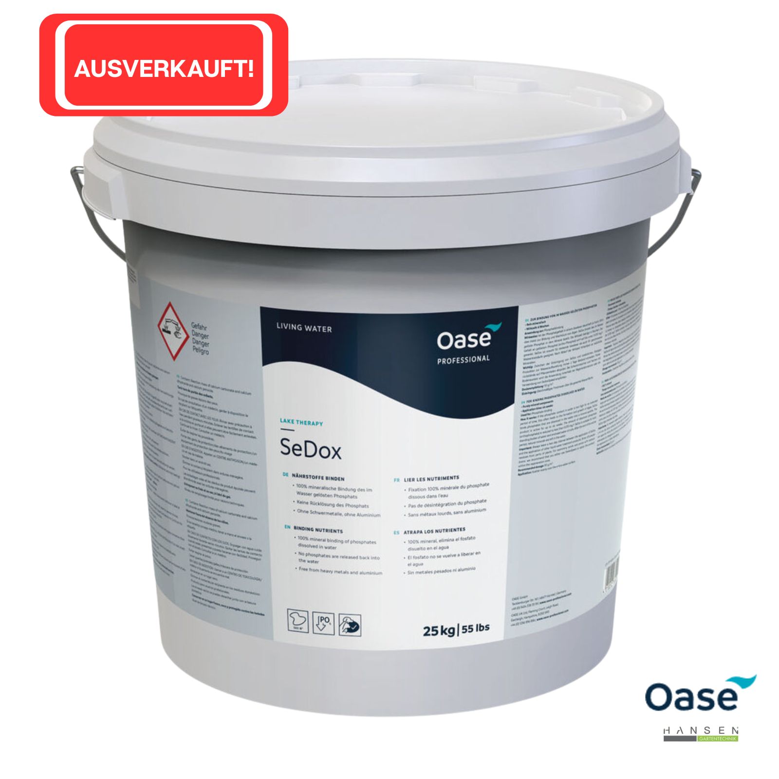 OASE SeDox Wasseraufbereitung Wasserstabilisierung