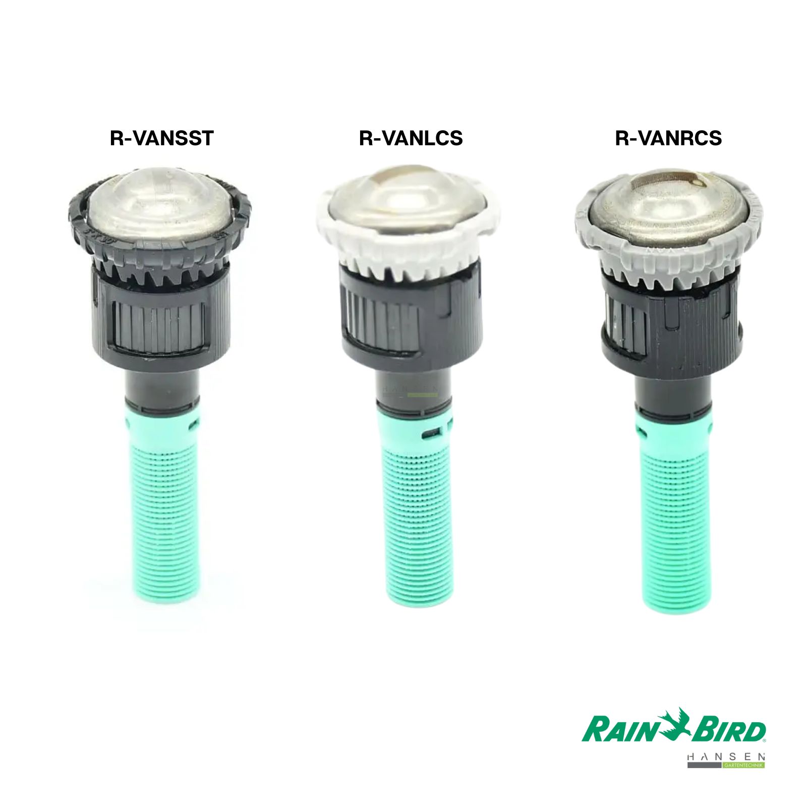 Abbildung zeigt freigestelltes Produktbild zu Rain Bird R-VAN Streifendüse R-VANSST, R-VANLCS und R-VANRCS Abbildung zeigt freigestelltes Produktbild zu Rain Bird R-VAN Streifendüse R-VANSST, R-VANLCS und R-VANRCS