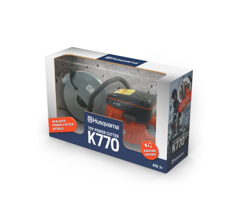 Husqvarna K770 Trennschleifer Kinderspielzeug. Lieferung ohne Batterien!