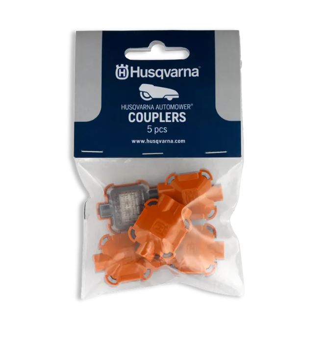 Abbildung zeigt den Artikel Husqvarna Automower® Kabelverbinder Premium in 5er Blisterpackung (Sichtverpackung) 
