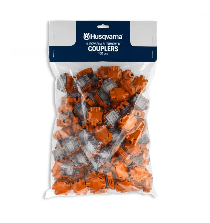 Abbildung zeigt den Artikel Husqvarna Automower® Kabelverbinder Premium in 100er Blisterpackung (Sichtverpackung) 