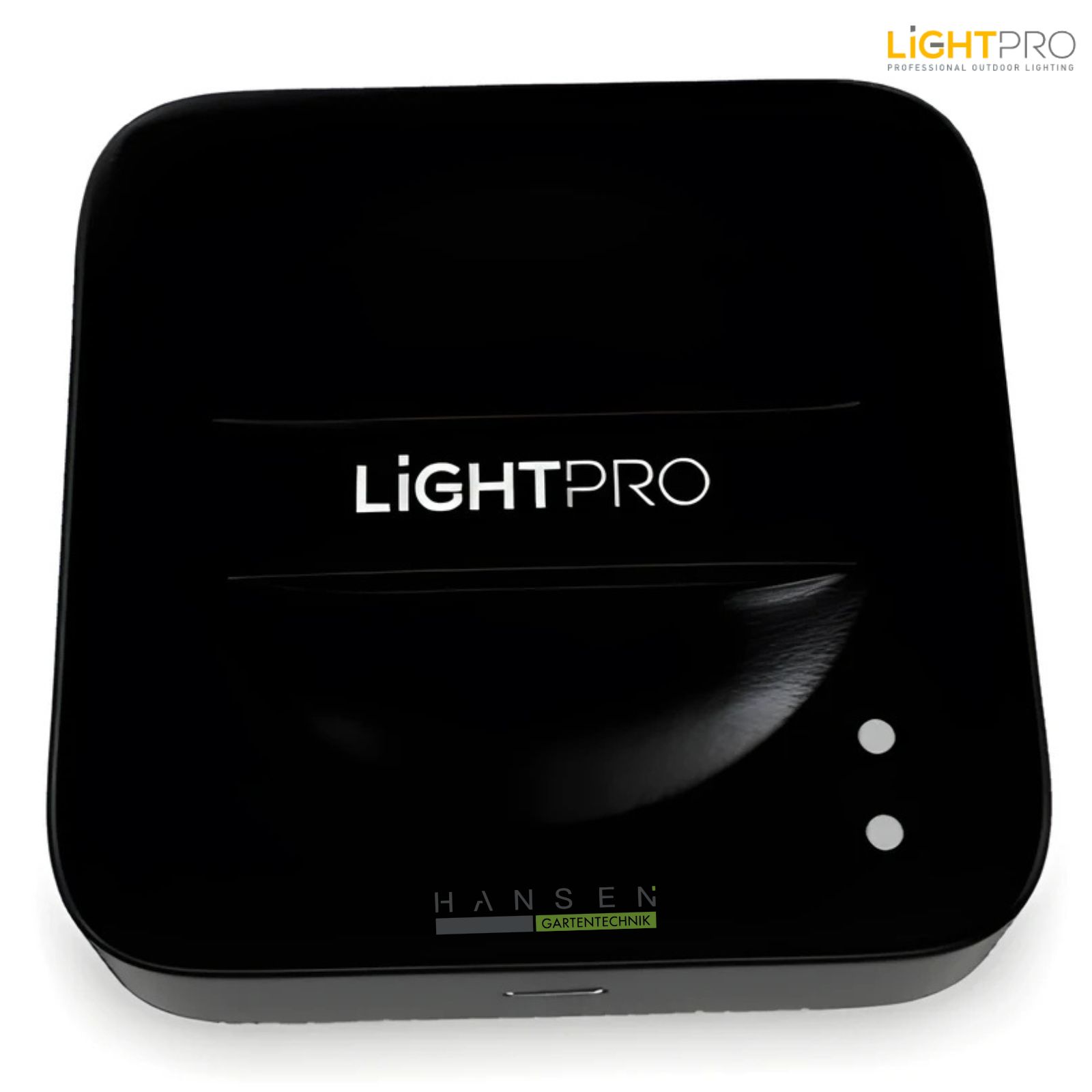 Abbildung zeigt freigestelltes Produktfoto zur Lightpro Gateway Smart (WLAN - Zigbee)