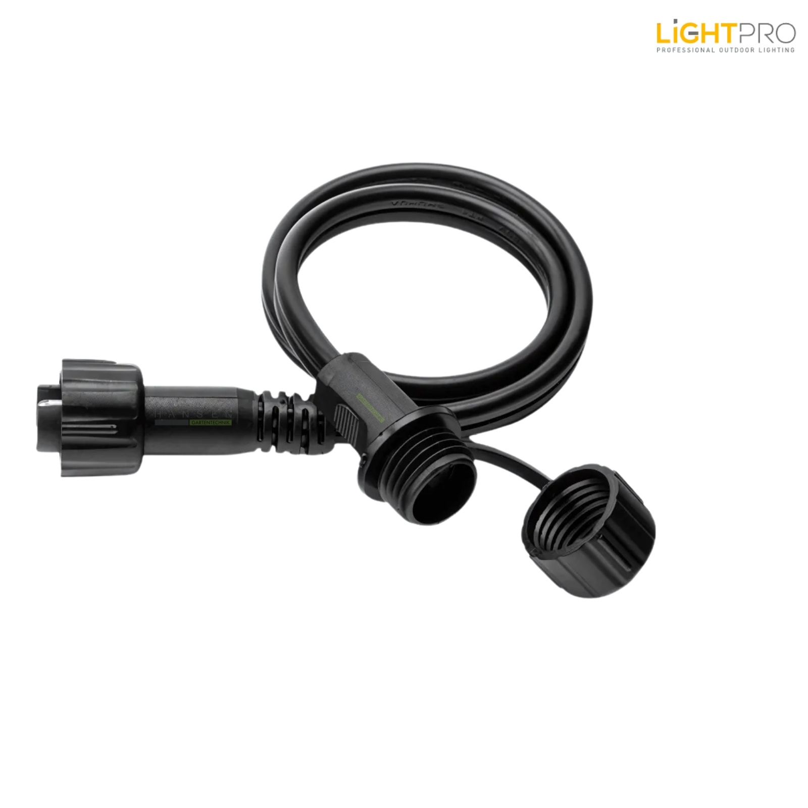 Abbildung zeigt freigestelltes Produktbild zu Lightpro Verlängerungskabel SPT2, 30 cm lang