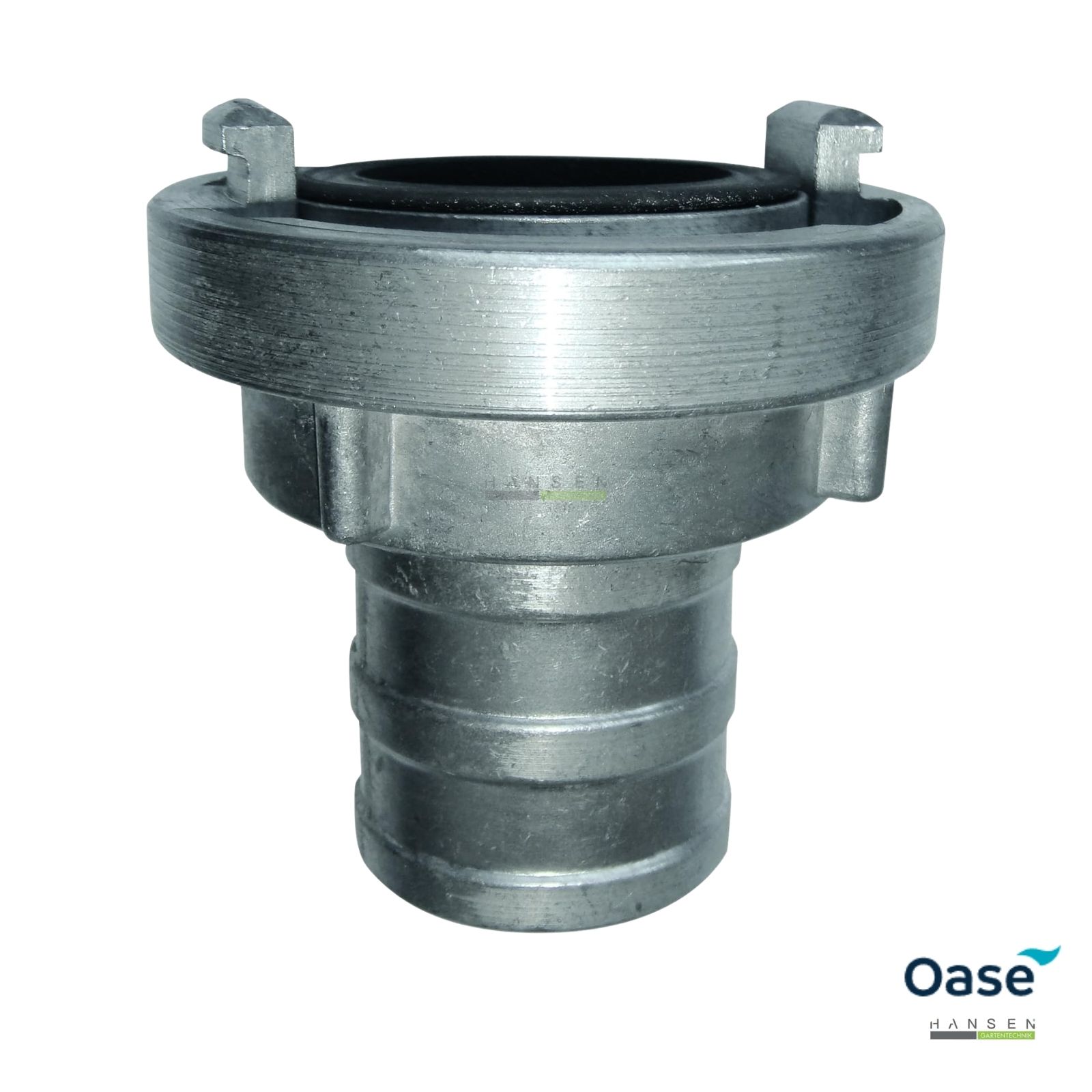 Abbildung zeigt freigestelltes Produktbild zu OASE C-Kupplung mit Schlauchtülle 38mm, Art.-Nr. 44465