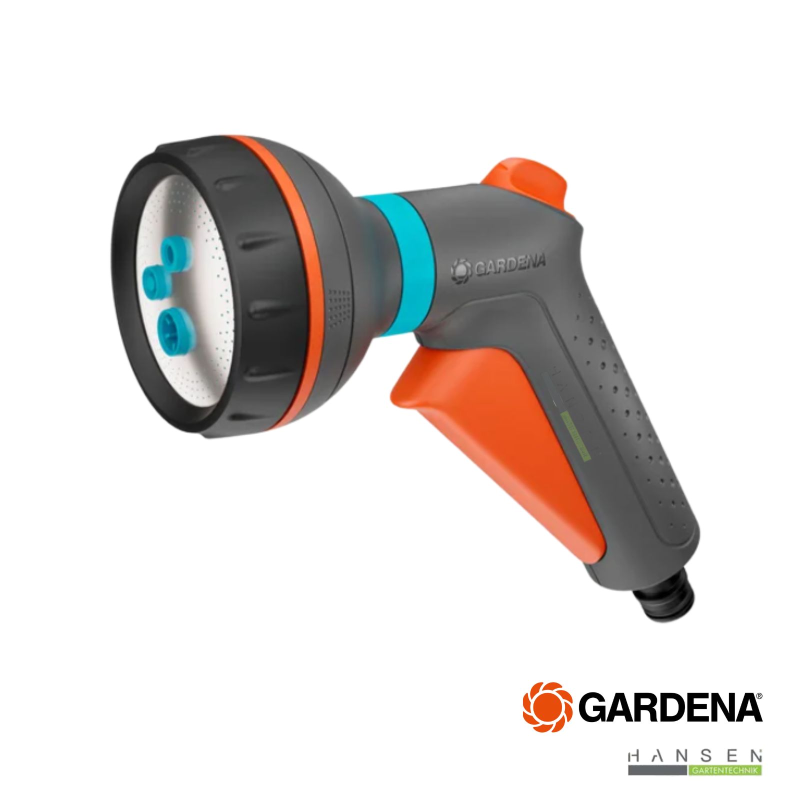 Abbildung zeigt freigestelltes Produktbild zur Gardena Classic Multifunktionsbrause 18370-200
