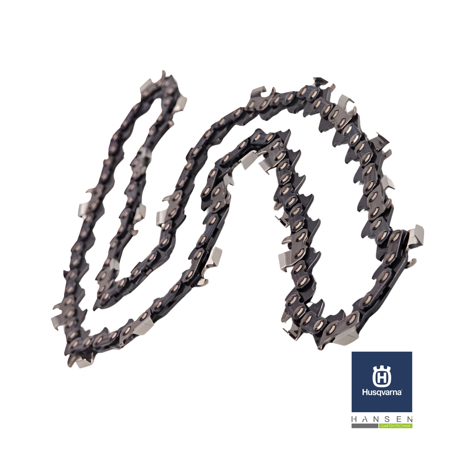 Abbildung zeigt freigestelltes Produktbild einer Husqvarna X-CUT SP33G 33cm Sägekette für Motorsägen