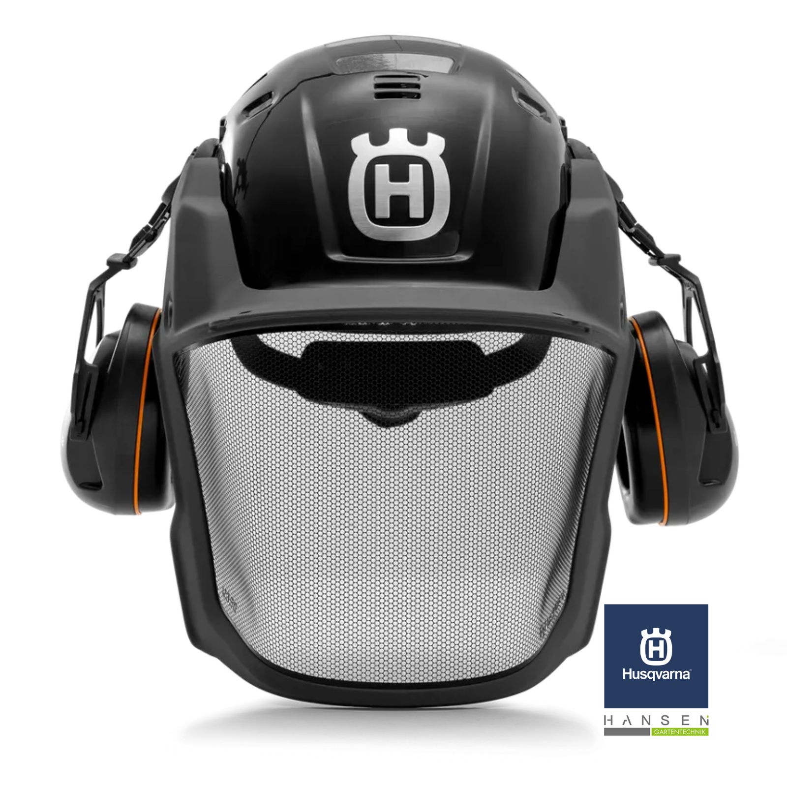 Abbildung zeigt einen  Husqvarna Forsthelm Technical Mips in der Farbe Anthrazit