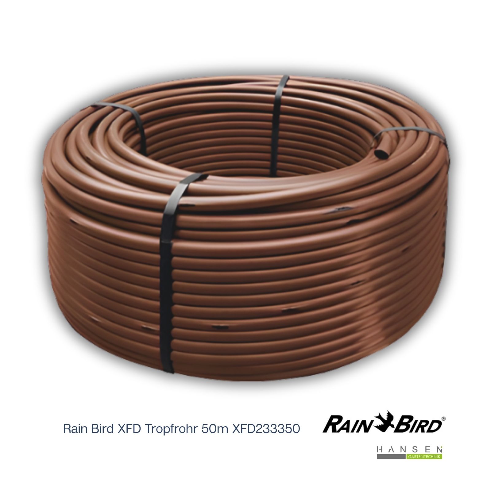 Abbildung zeigt weiteres freigestelltes Produktbild zu Rain Bird XFD Tropfrohr 50m XFD233350, Tropferabstand 33 cm