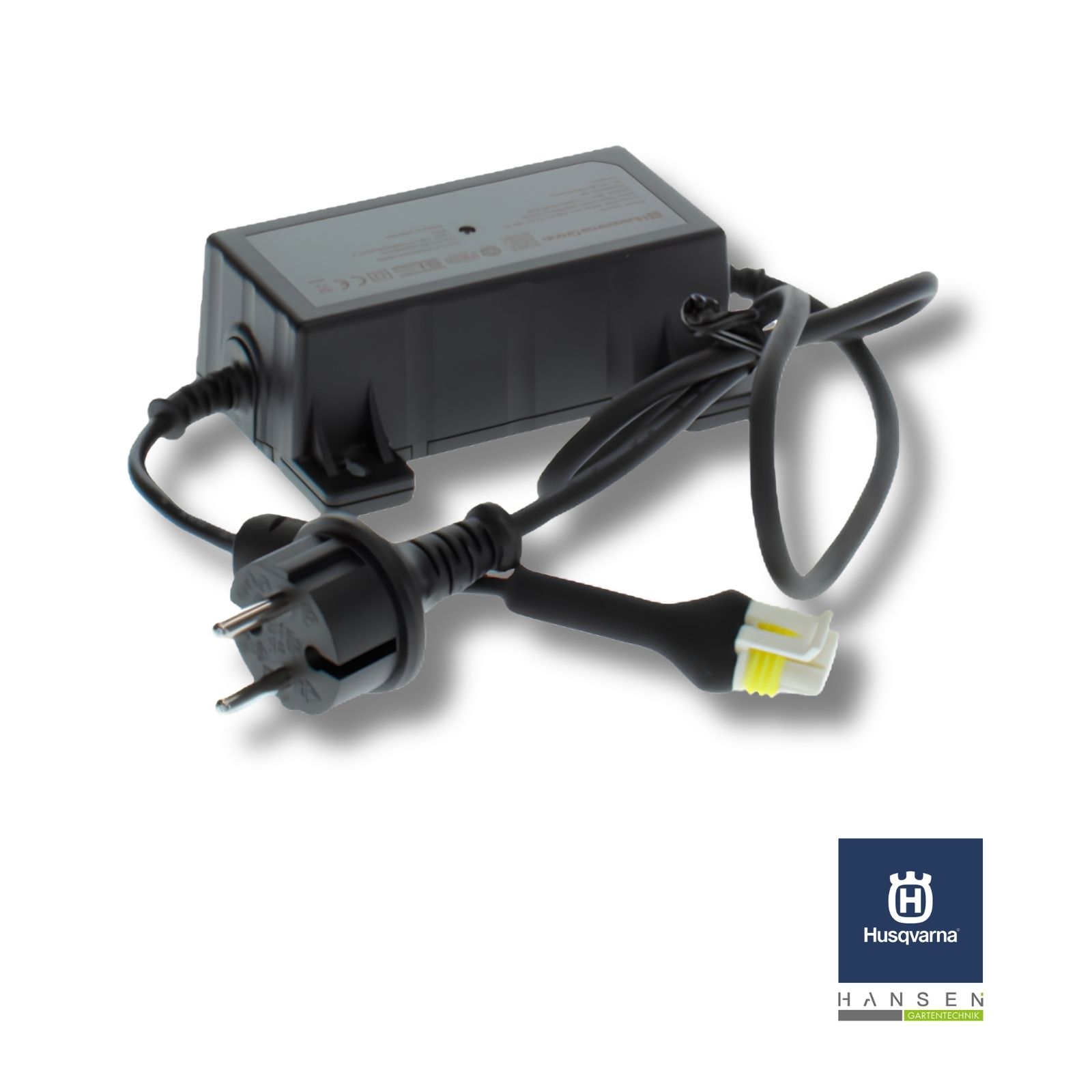Abbildung zeigt freigestelltes Produktbild zu Art.-Nr. 599 67 73-01 Husqvarna Automower Netzteil 28 V/1.3 A
