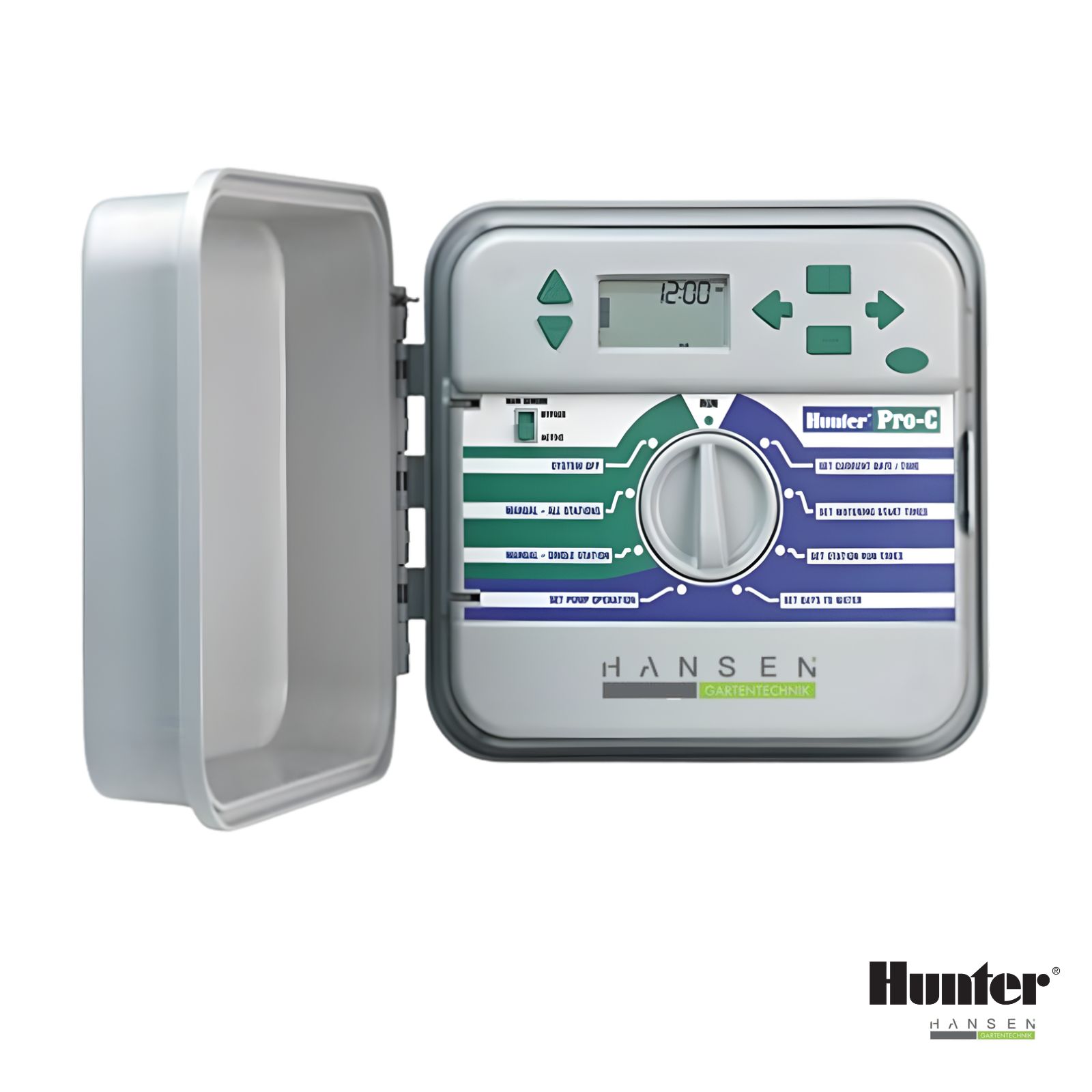 Abbildung zeigt freigestelltes Produktbild zu Hunter PC-400 Pro-C Steuergerät outdoor