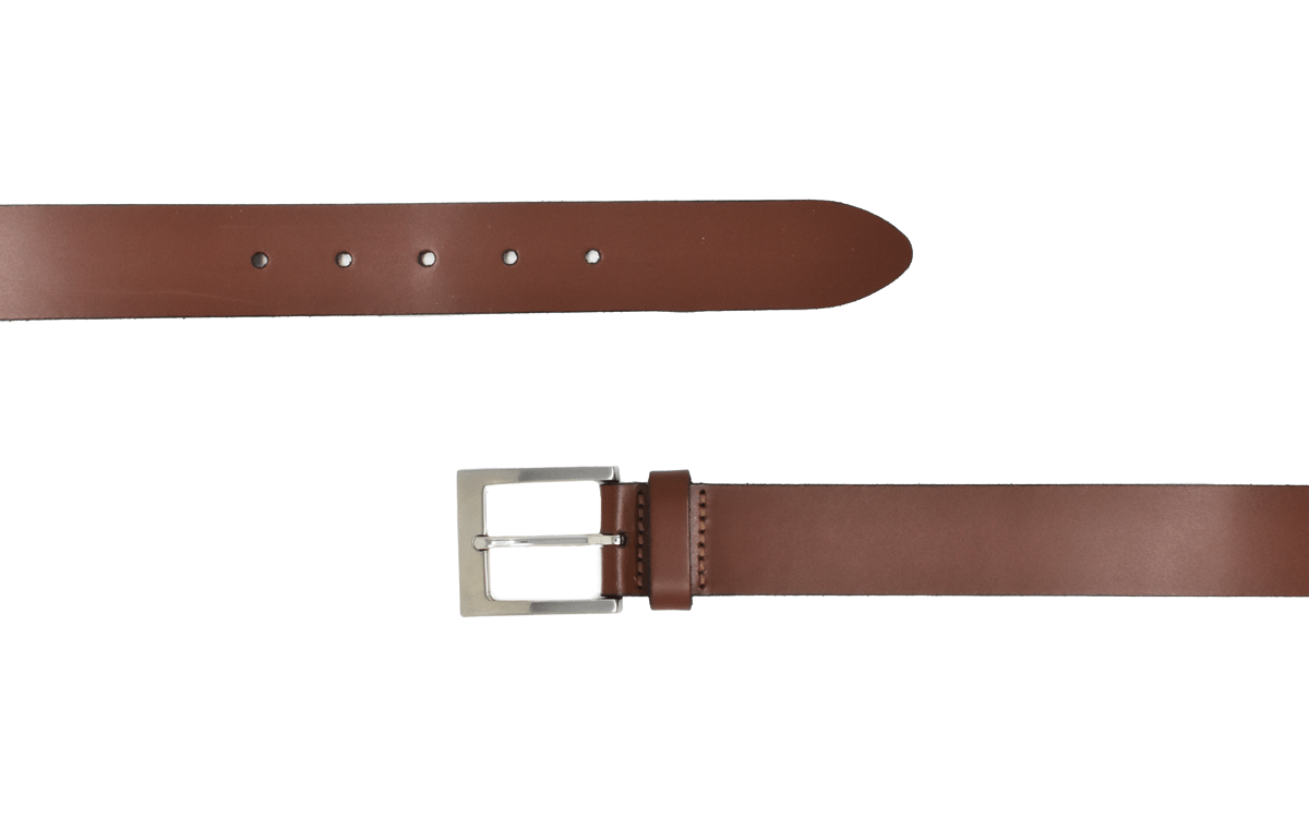 Bernd Götz 3,5cm Herrengürtel geprägt Rindsleder kürzbar - Bild 2 von 3