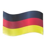 PEARL Länderflagge: Auto-Magnet-Fahne Deutschland (Deutschlandfahne Auto,  Länderflagge Deutschland, Volleyball) : : Auto & Motorrad
