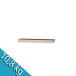 hält 3,2 kg 10 x Quadermagnet Magnet-Quader 25 x 8 x 3mm Neodym N40 Nickel