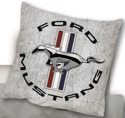 Ford Mustang Partner-Bettwäsche 2 Personen Doppelbett 135x200 80x80 Baumwolle Ford Mustang Partner-Bettwäsche 2 Personen Doppelbett 135x200 80x80 Baumwolle