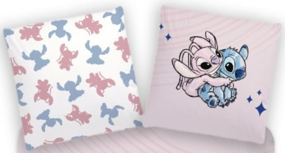 Disney Stitch & Angel Wende-Bettwäsche-Set 135x200 80x80 Baumwolle Bettzeug Disney Stitch & Angel Wende-Bettwäsche-Set 135x200 80x80 Baumwolle Bettzeug