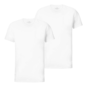 -2er Pack R-NECK weiß