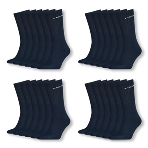 12 Paar HEAD Unisex Crew Socken Sportsocken Cotton Blend Sport Socks