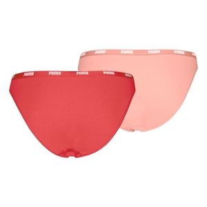 2er Pack PUMA Damen Unterwäsche Iconic Bikini Slips - Bild 1
