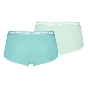 2er Pack PUMA Damen Pantys Slip Unterwäsche Unterhose Mini Shorts - Bild 1 2er Pack PUMA Damen Pantys Slip Unterwäsche Unterhose Mini Shorts - Bild 1