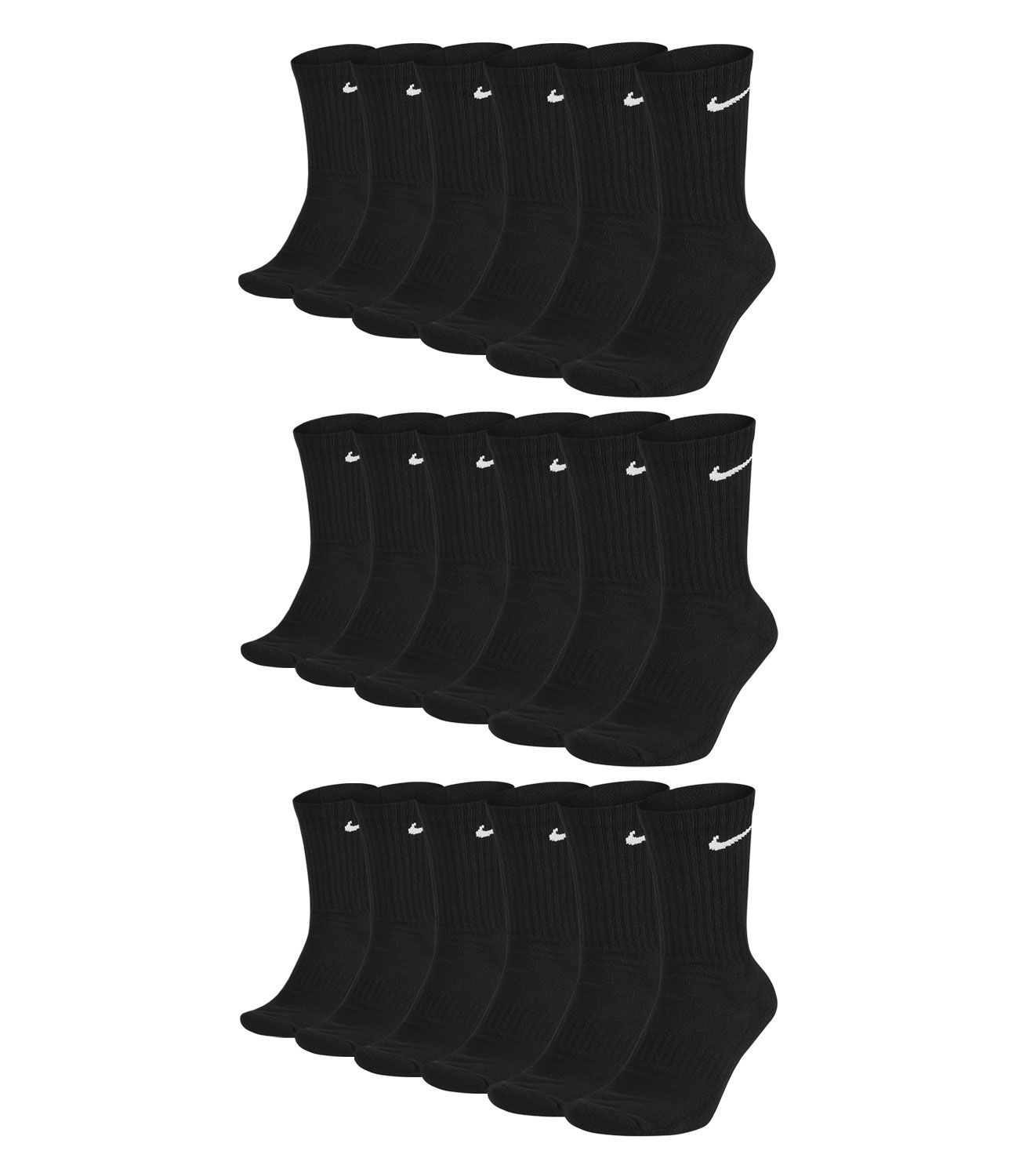 9 Paar NIKE Unisex Trainingssocken Everyday Cushioned Crew Socks 9 Paar NIKE Unisex Trainingssocken Everyday Cushioned Crew Socks