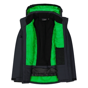 CMP Jungen Skijacke Jacke Snowboardjacke Winterjacke Kid Jacket Snaps Hood - Bild 3 CMP Jungen Skijacke Jacke Snowboardjacke Winterjacke Kid Jacket Snaps Hood - Bild 3