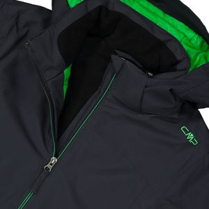 CMP Jungen Skijacke Jacke Snowboardjacke Winterjacke Kid Jacket Snaps Hood - Bild 4 CMP Jungen Skijacke Jacke Snowboardjacke Winterjacke Kid Jacket Snaps Hood - Bild 4