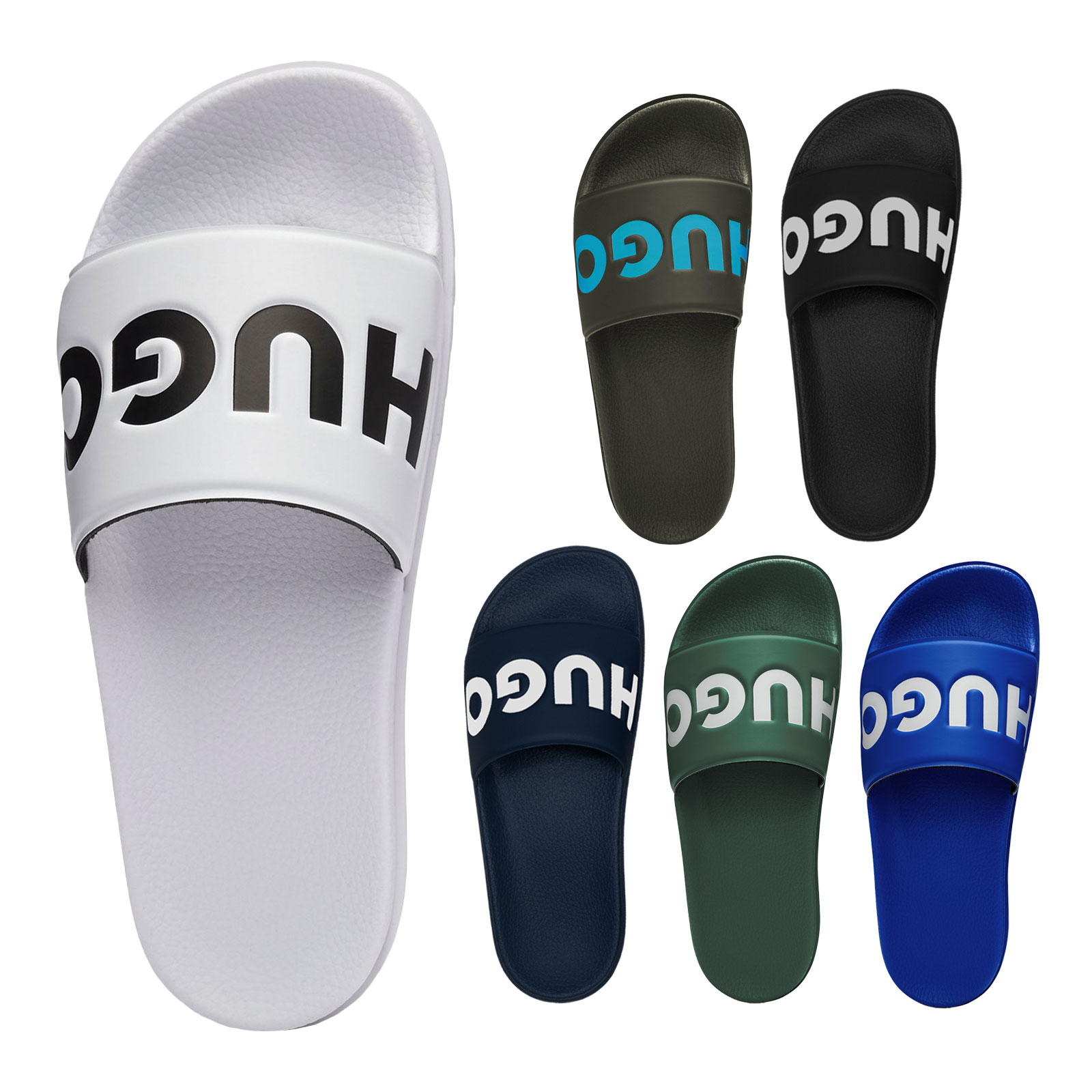 Slide Ciabatte Hugo Ciabatte Violet Fly HUGO Colore Nero