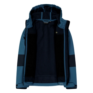 CMP Jungen Softshelljacke Funktionsjacke Outdoorjacke mit Kapuze Fix Hood - Bild 3 CMP Jungen Softshelljacke Funktionsjacke Outdoorjacke mit Kapuze Fix Hood - Bild 3