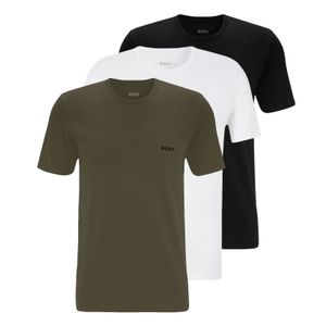 -Crew-Neck -968 olive / black / white C