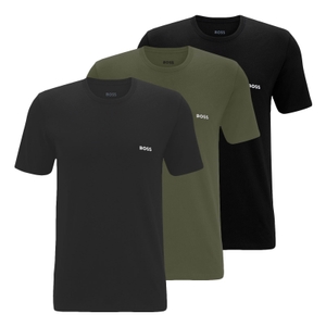 -Crew-Neck-983 black / olive / dark grey