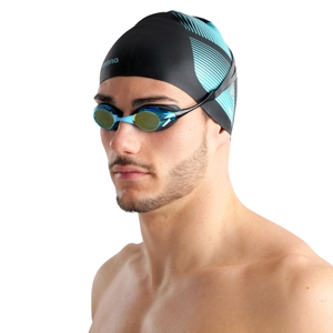 Arena Schwimmbrille Cobra Swipe Mirror Racing Gear Powerskin Goggles Wettkampfbrille - Bild 5