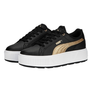 PUMA Damen Sneaker Plateauschuh Halbschuh Freizeitschuh Karmen Space Metallics - Bild 3