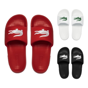 Lacoste on sale red slides