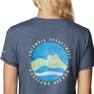 Columbia Damen T-Shirt Streetwear Lifestyle-Shirt Sun Trek™ Graphic Tee II - Bild 4