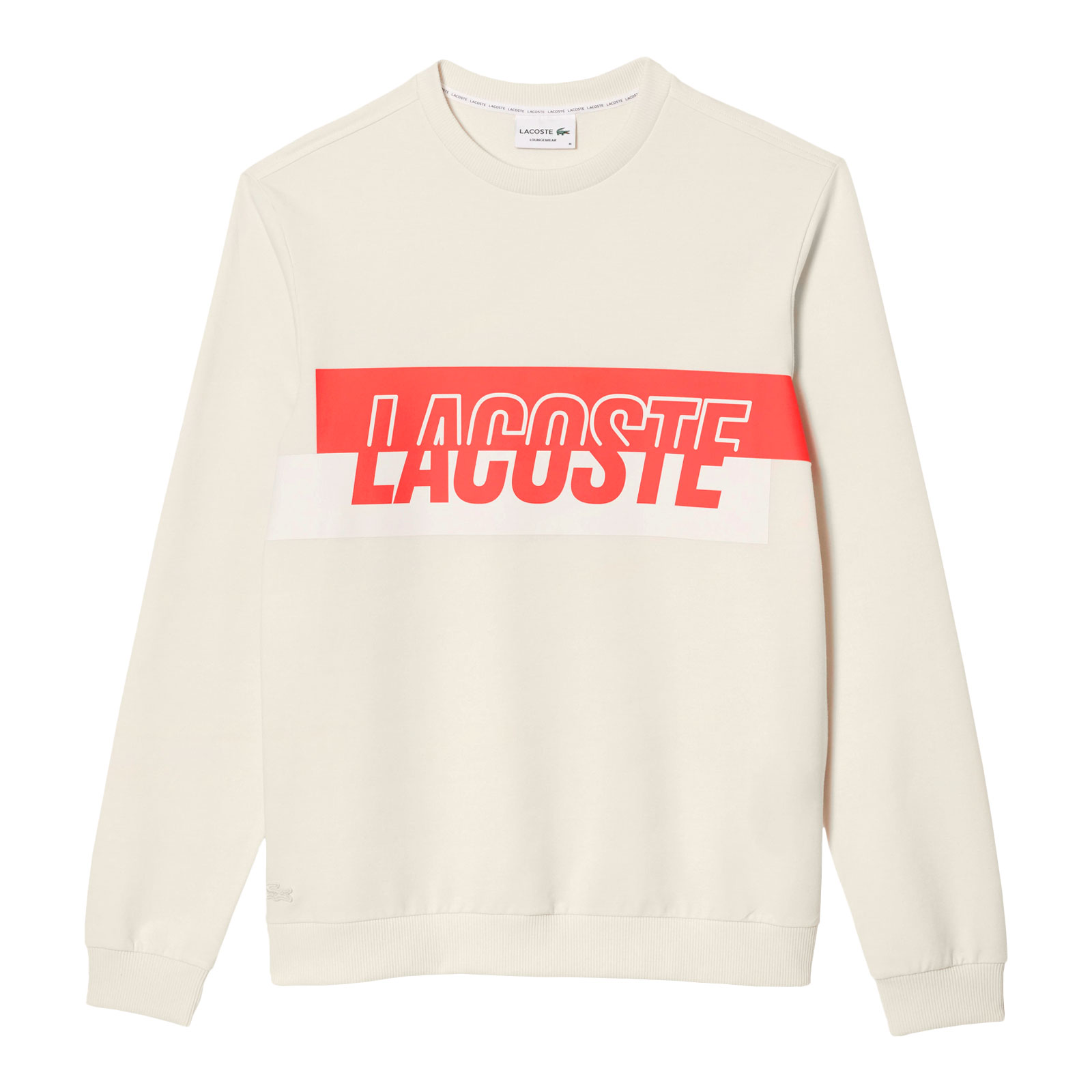 | LACOSTE Webshop Fleece-Sweatshirt Bonvenon